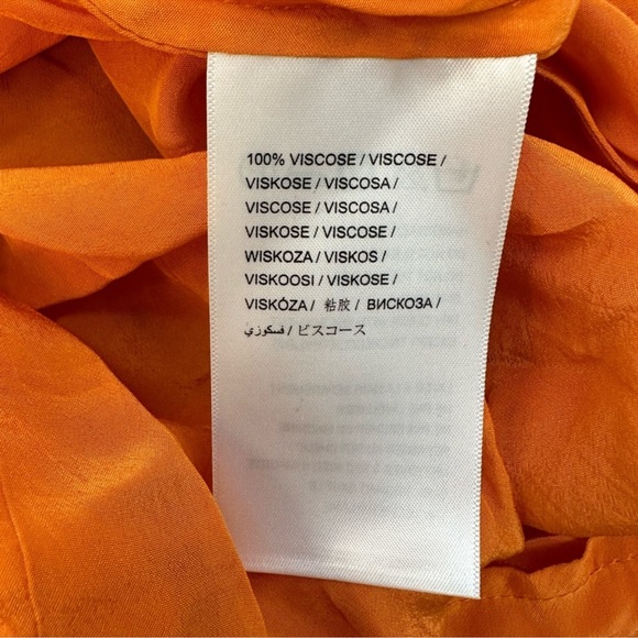 NWT FARM Rio Orange Lace Blouse - Picture 9 of 10